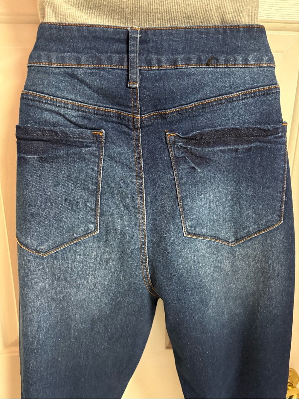 Rewash Women's Dark Blue High-Rise Stretch Jeggings - Picture 7 of 8